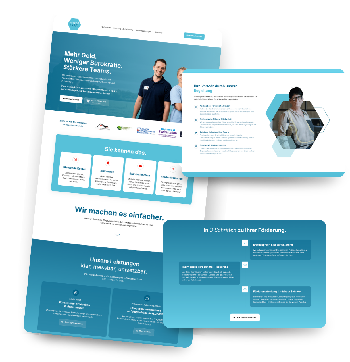 Pflegekraft.care – Website